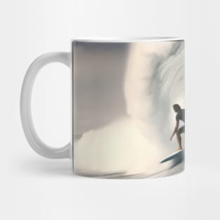 Surfing the perfect wave Mug